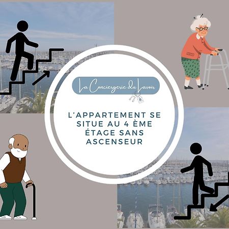 L'Eden - Vue Magnifique Sur Le Port, Les Chalets & La Mer - 格吕桑 外观 照片