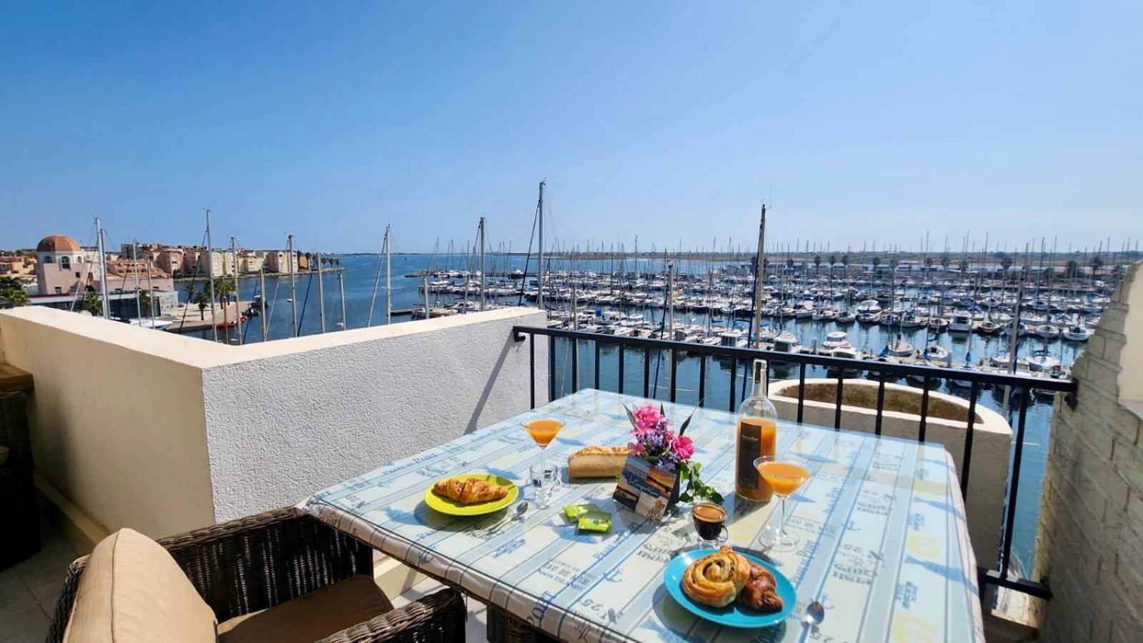 L'Eden - Vue Magnifique Sur Le Port, Les Chalets & La Mer - 格吕桑 外观 照片